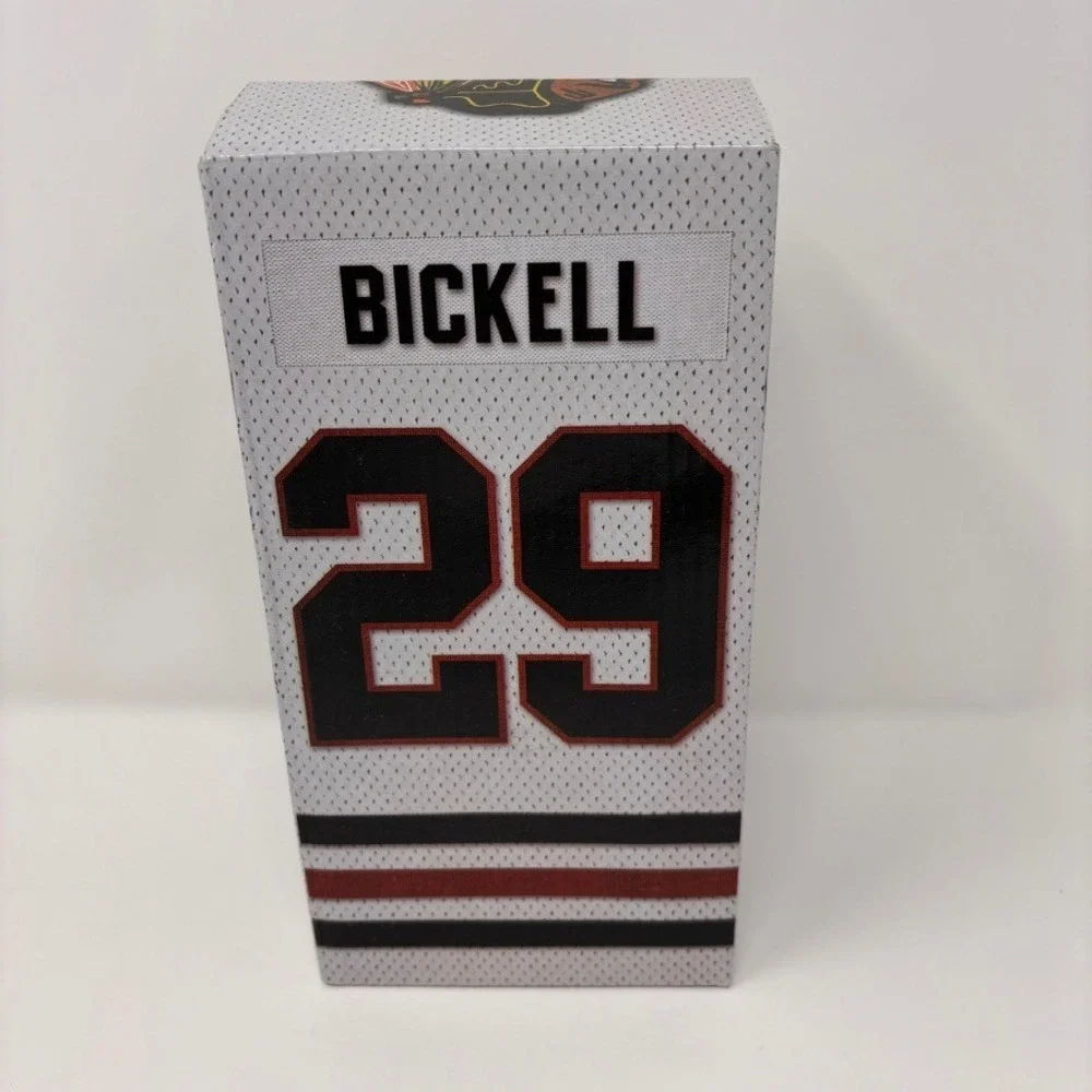 Chicago Blackhawks Bryan Bickell Bobblehead Goal Celebration SGA NEW Lemonhead